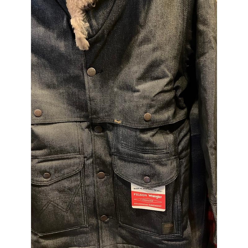 FILSON×WRANGLER 限定コラボ Denim Packer Coatの画像