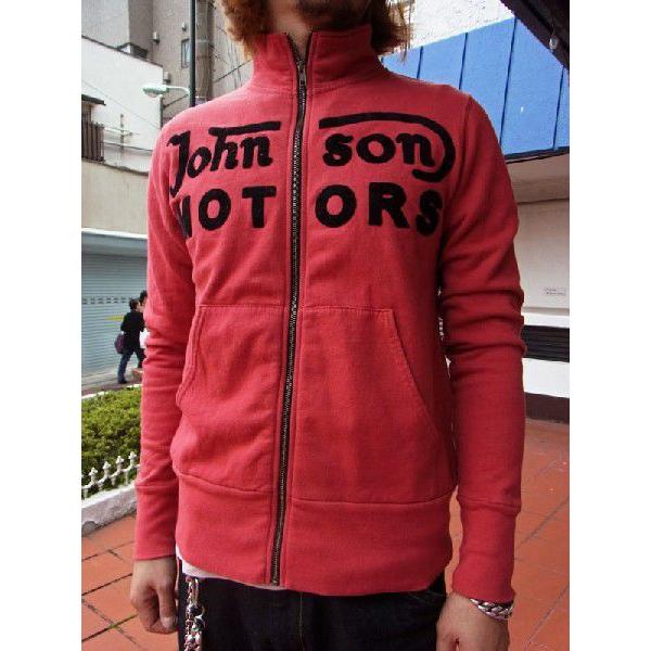 ジョンソンモータース フルジップスウェット Johnson Motors'Inc FULL ZIP SWEATJOHNSON PASADENA
