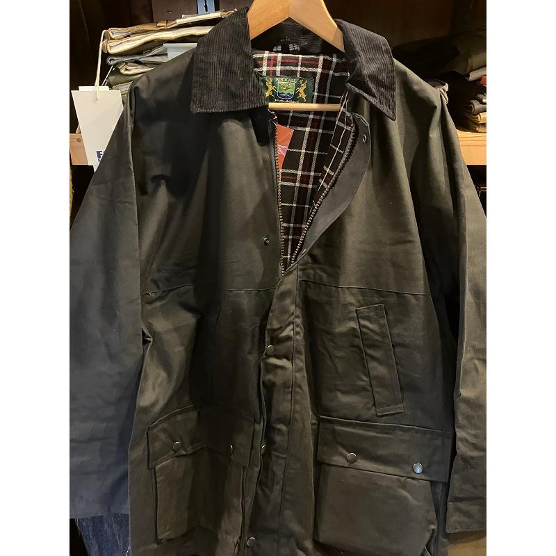 Rockall オイルドジャケット MADE IN ENGLAND ENGLAND ROCKALL社 オイルドハンティングジャケット : フルネルソン
