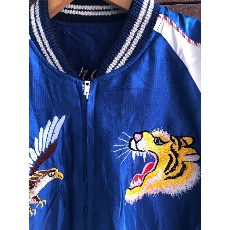 低価格低価格TAILOR TOYO (テーラー東洋) Early 1950s Style Acetate Souvenir Jacket  “ROARING TIGER” × “EAGLE” ジャケット