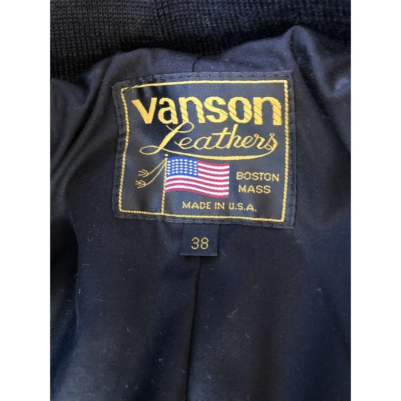 VANSON 9TJV 別注カラー ネイビー×ボーン : フルネルソンハーフ VANSON 9TJV 別注カラー ネイビー×ボーン : フルネルソンハーフ