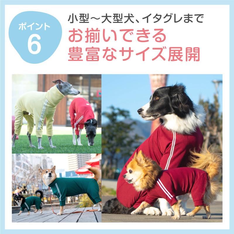 ドッグプレイ(R)体操服ジャージつなぎ(中型犬用)【ネコポス値3】犬の服 洋服 ペット ドッグ ウェア コーギー 柴犬 秋冬 遊び着｜fullofvigor-yshop｜16