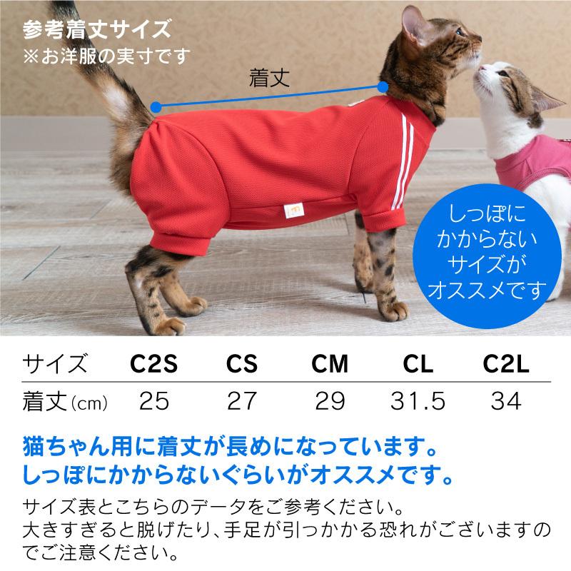 春夏新作 猫専用 猫用体操服ジャージつなぎ ネコポス値2 フルオブビガー 猫の服 洋服 ペット キャット ウェア 1 犬の 服 Full Of Vigor ヤフー店 通販 Yahoo ショッピング
