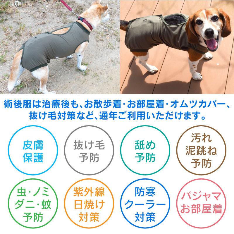 F.術後服エリザベスウェア(R)(男の子/中型犬用) ネコポス値3エリザベスウエア エリザベスカラーの代わり 獣医師推奨｜fullofvigor-yshop｜13