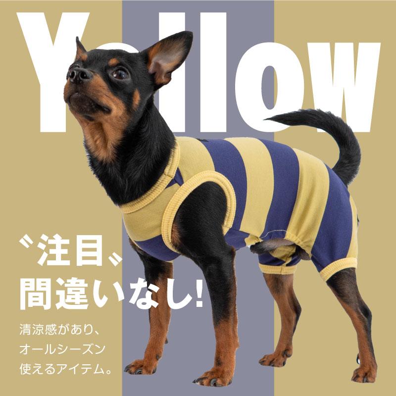 太ボーダーフライスつなぎ(ダックス・小型犬用)【ネコポス値2】犬服 ロンパース 春 夏｜fullofvigor-yshop｜04