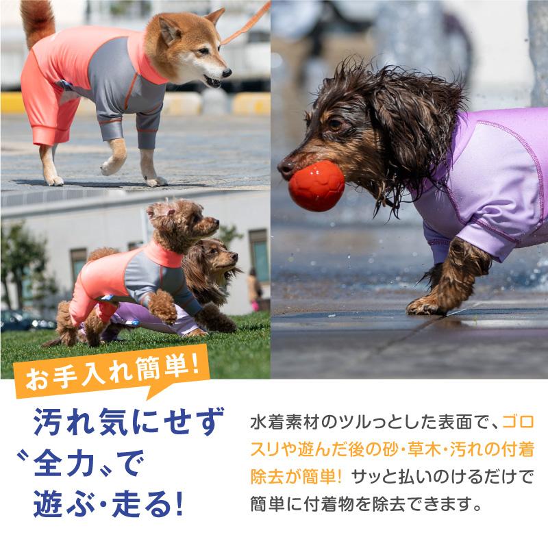 ドッグプレイ(R)配色撥水ラッシュガード(中型犬用)【ネコポス値3】犬 服 柴犬 コーギー 春 夏 秋 冬 お出かけ 海｜fullofvigor-yshop｜05