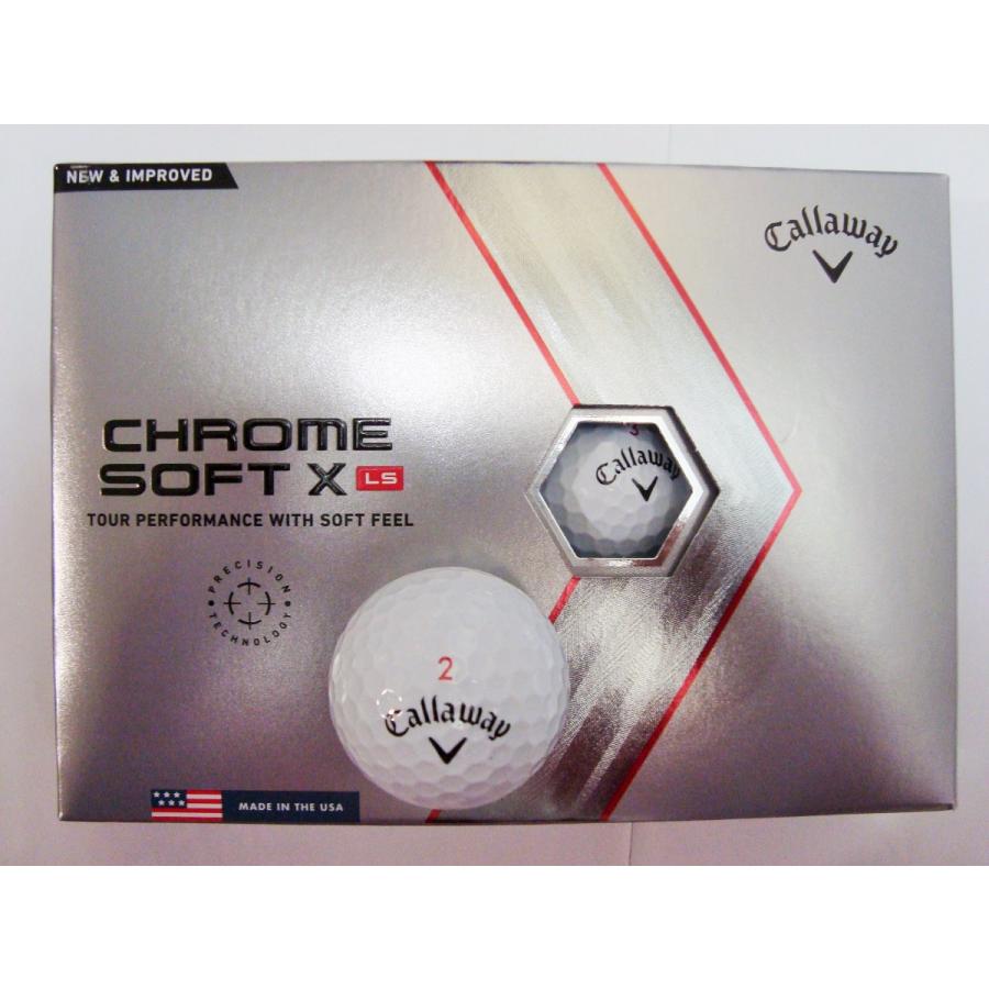 品質検査済 Callaway Chrome Soft X LS White ゴルフボール sushitai