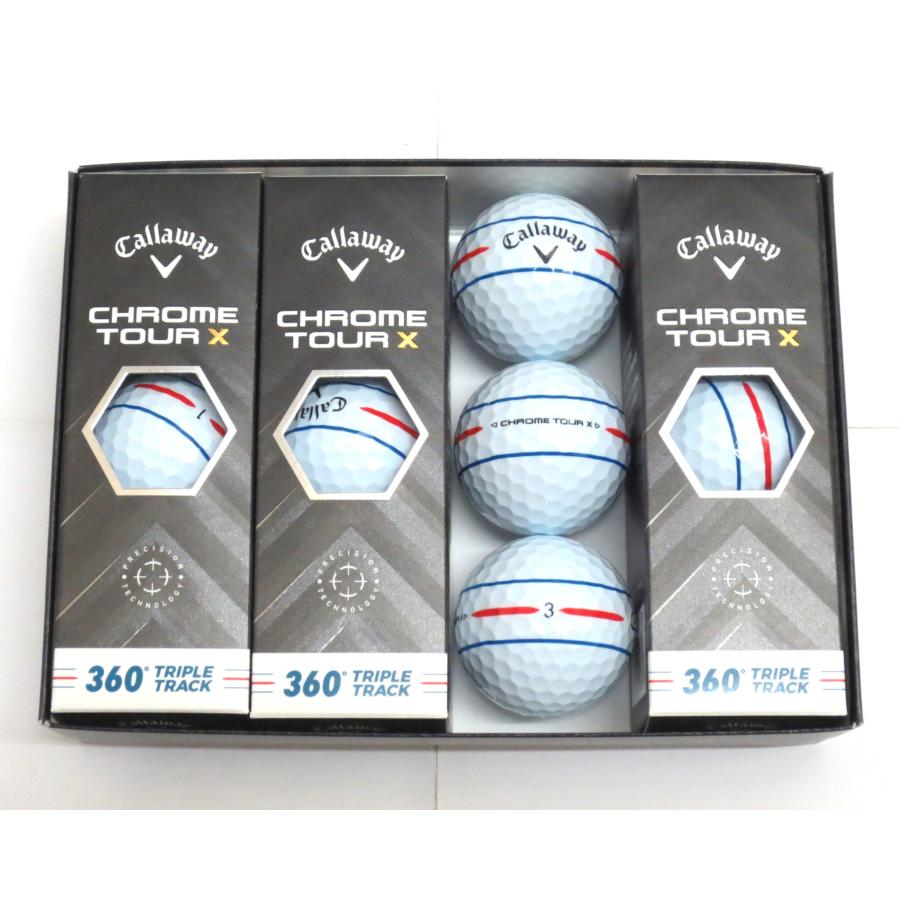キャロウェイ　Chrome tourX 360° ホワイト② Callaway - Chrome Tour X Golf Balls | Morton Golf Sales