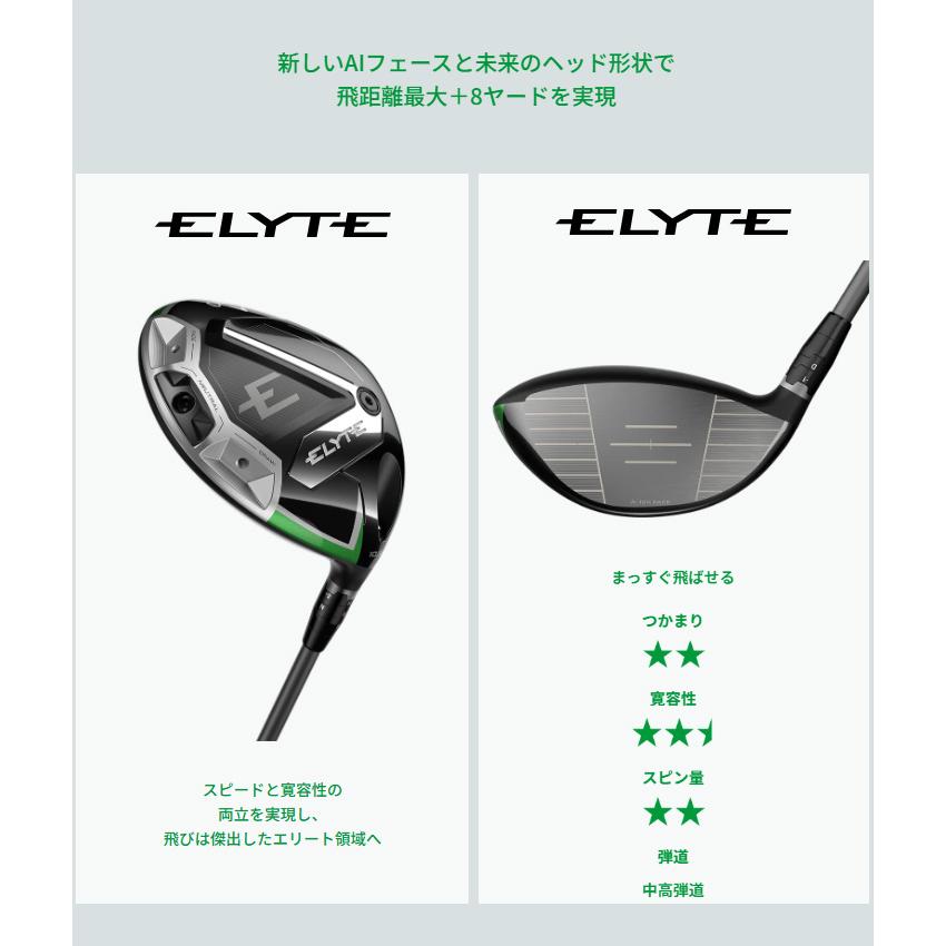 Callaway 新品☆キャロウェイ☆ELYTE エリート ドライバー☆2025 Callaway 新品☆キャロウェイ☆ELYTE エリート ドライバー☆2025