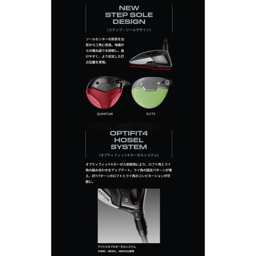 【新品状態の極美品‼︎】QUANTUM MAX FAST 5W Callaway（キャロウェイ） 新品☆キャロウェイ☆QUANTUM MAX FAST