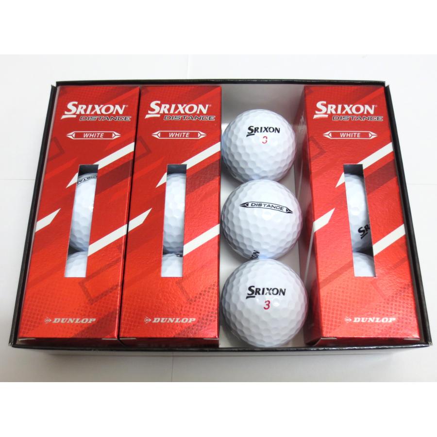 新品★ダンロップ★スリクソン ディスタンス ボール★SRIXON DISTANCE★2022★ホワイト★1箱★12球｜fullshot-moriyama｜02