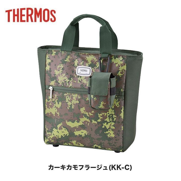新品★サーモス★THERMOS★RFB-001 保冷ラウンドトートバッグ★容量 5.8Ｌ★ボールケース付き★撥水加工★【KK-C】カーキ/カモフラージュ | THERMOS