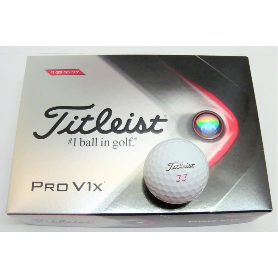 新品☆タイトリスト☆プロ PRO V1X ボール☆2021☆ダブルナンバー【11・33・55・77】☆ホワイト☆日本正規品☆1箱☆12球  :ti-21prov1x-db:フルショット守山店 - 通販 - Yahoo!ショッピング