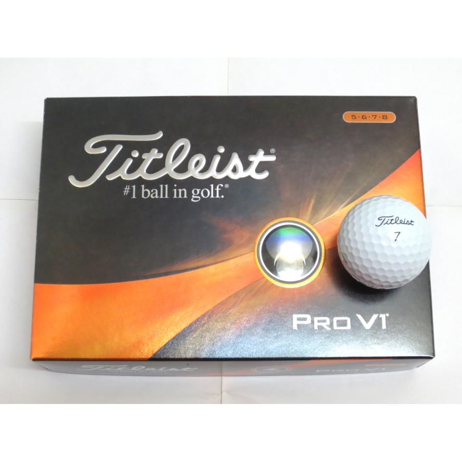 2023モデルタイトリストプロv1ホワイトボール5ダース-