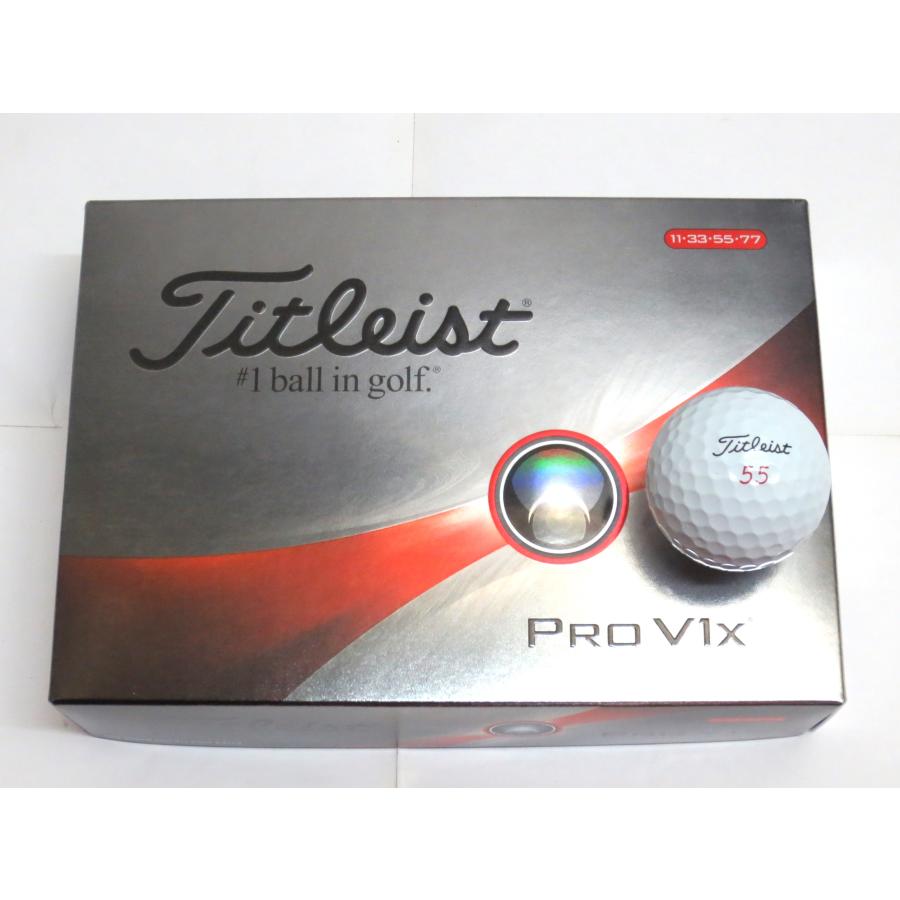新品☆タイトリスト☆プロ PRO V1x ボール☆2023☆ダブルナンバー【11 