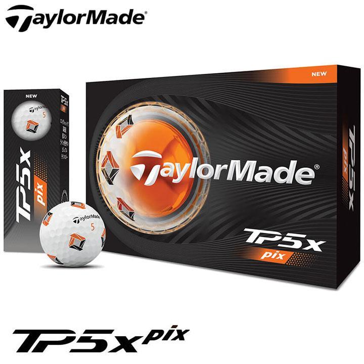 TP5x 新品☆テーラーメイド☆TP5x pix ボール☆5層構造 ツアーボール 