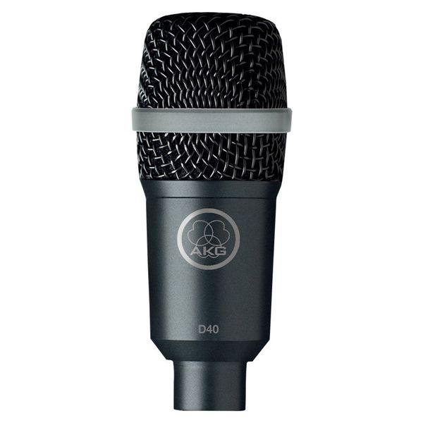 AKG D40 楽器用 ダイナミックマイク| 単一指向性 打楽器 ドラム パーカッション ギターアンプ 大音圧 収音 録音 国内正規品_1
