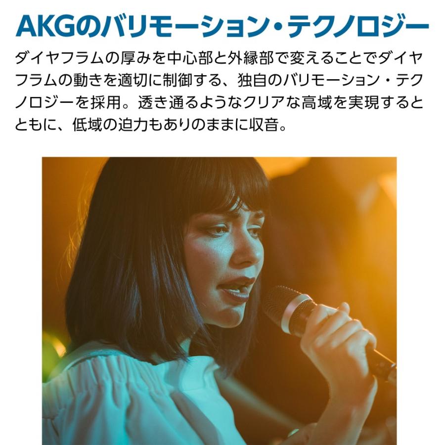 AKG AKG D5S ダイナミックマイク |ON/OFF スイッチ付 ハンドマイク 超