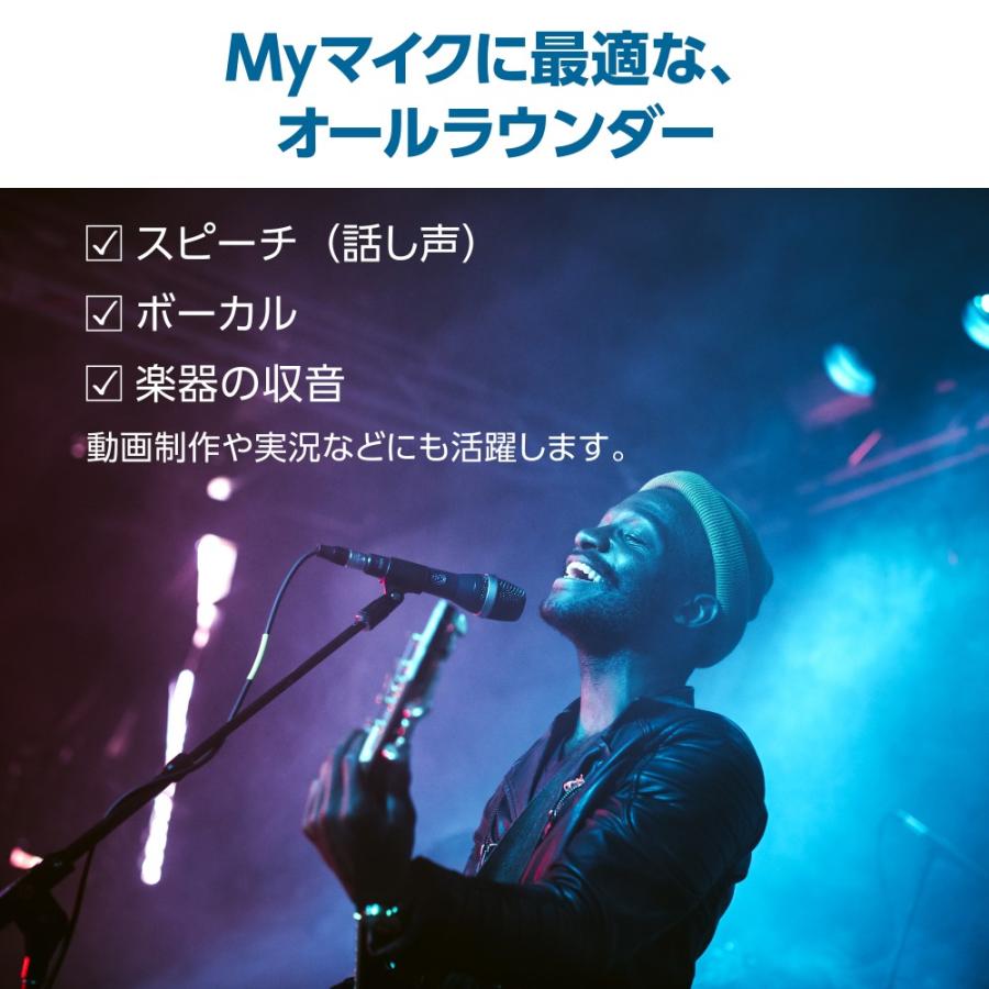 AKG AKG D5S ダイナミックマイク |ON/OFF スイッチ付 ハンドマイク 超