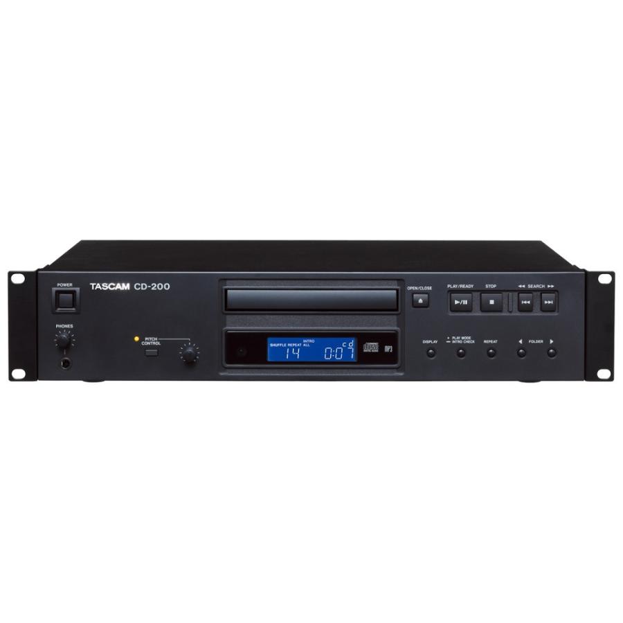 TASCAM CD-200 |CD200 業務用CDプレーヤー : Hibino.com ストア(ヒビノ