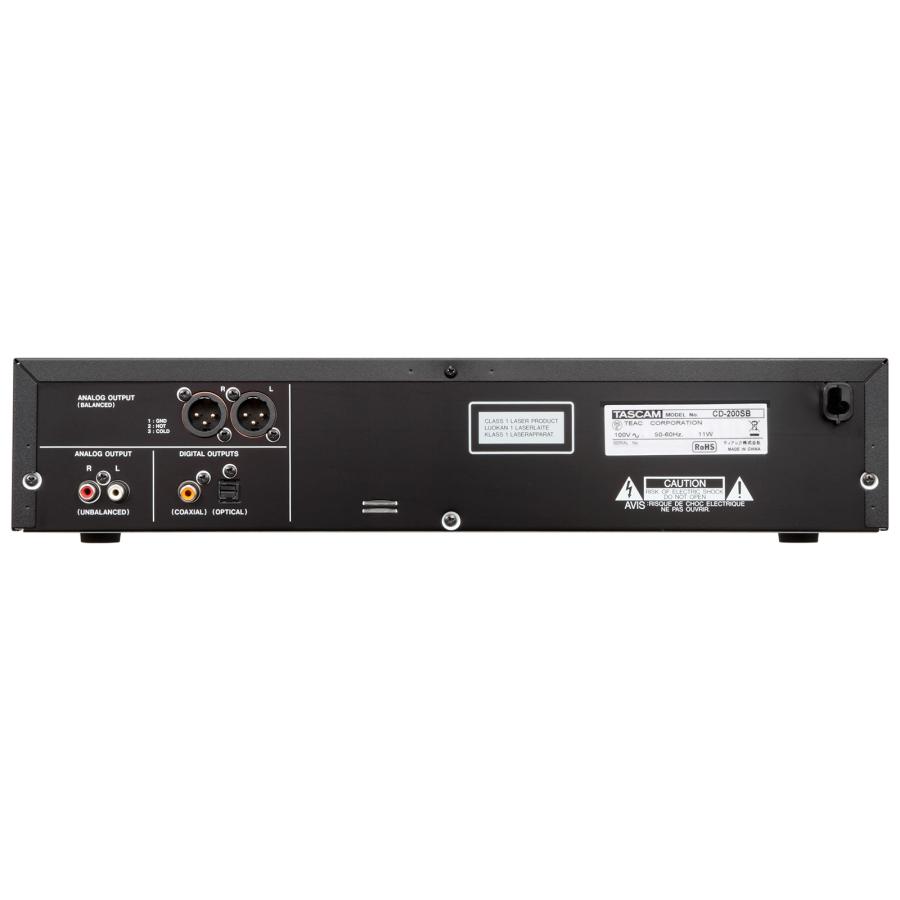 TASCAM CD-200SB SD/USBメモリー対応CDプレーヤー : Hibino.com ストア