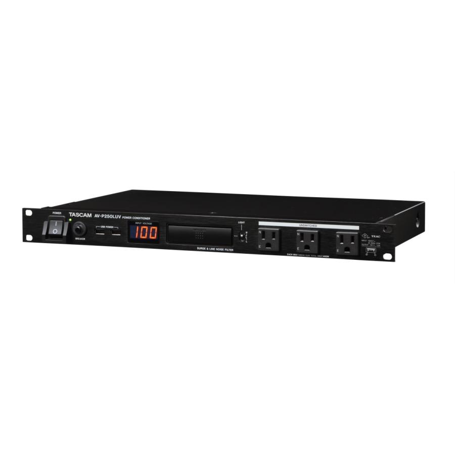TASCAM AV-P250LUV パワーディストリビューター/コンディショナー 電源