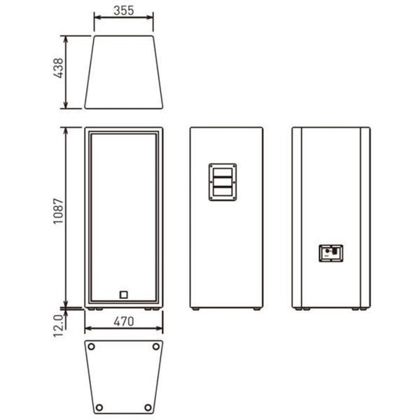 JBL（ジェイビーエル） JBL PROFESSIONAL JRX225 2-Wayフルレンジ