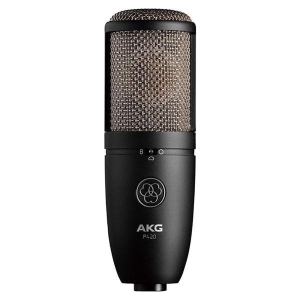 AKG P420 コンデンサーマイク|デュアル・ダイヤフラム 指向性切替 高