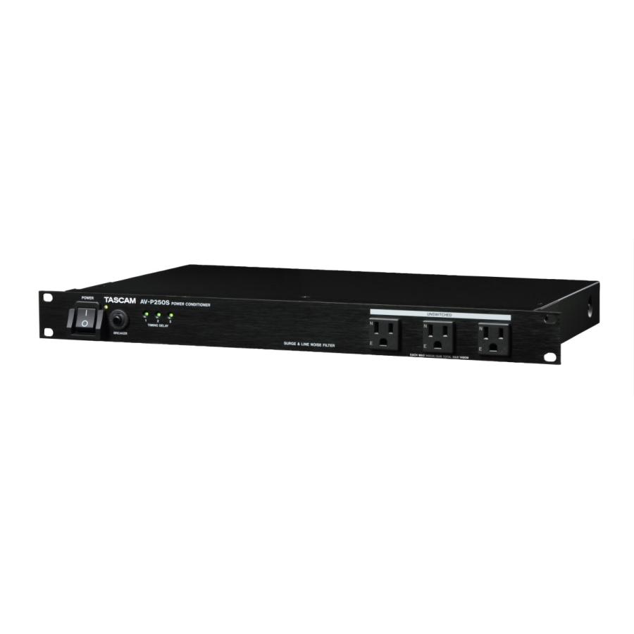 年末値下げ【ほぼ未使用】TASCAM AV-P250S 電源コンディショナー TASCAM AV-P250S パワーディストリビューター/コンディショナー 電源