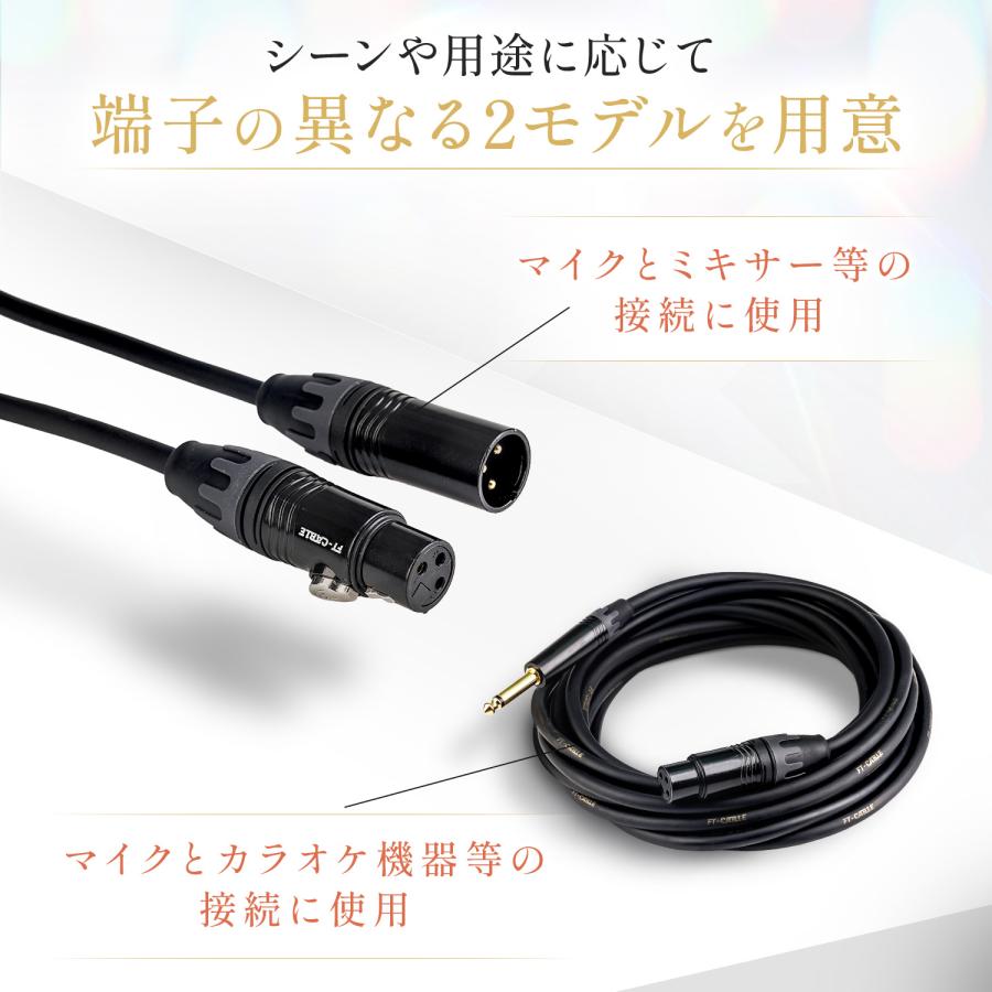FTーCABLE マイクケーブル マイクコード 1m XLR-XLR ヒビノ FT-CABLE