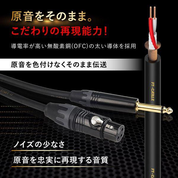 FTーCABLE マイクケーブル マイクコード 10m XLR-XLR ヒビノ FT-CABLE