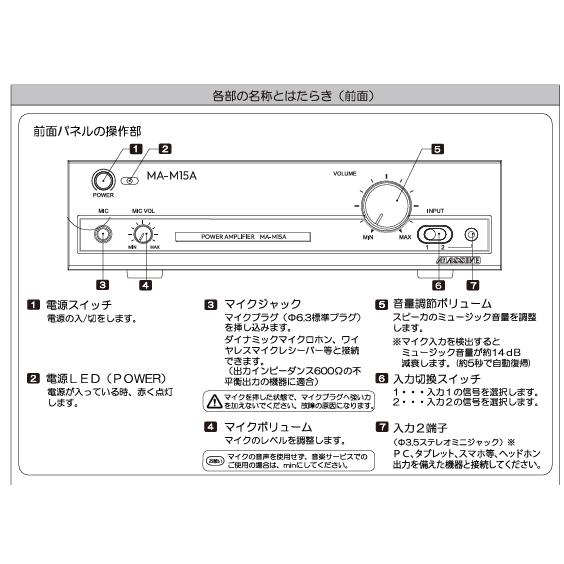 MASSIVE MA-M15A モノラルパワーアンプ | オースミ電機 ハイ