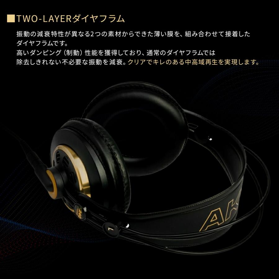 AKG P10倍 AKG K240 STUDIO Limited Edition モニターヘッドホン