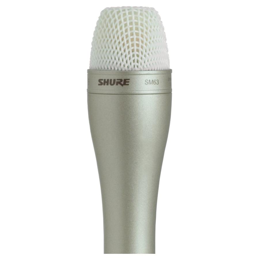 SHURE SM63L ダイナミックマイク SHURE ( シュア ) SM63L リポーター用マイク 送料無料