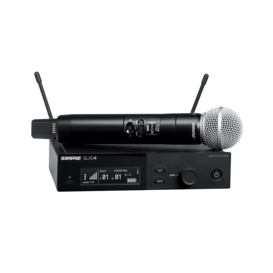 SHURE SLX ワイヤレスマイク SLX24/SM58 ダイナミックマイク SLX24/SM58 - Shureワイヤレスシステム - ヒビノインターサウンド株式会社
