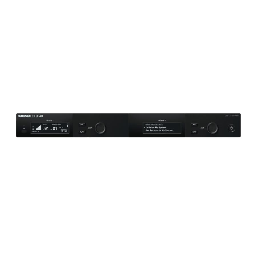 SHURE Shure SLXD24DJ/SM58-JB ワイヤレスマイク 2本セット