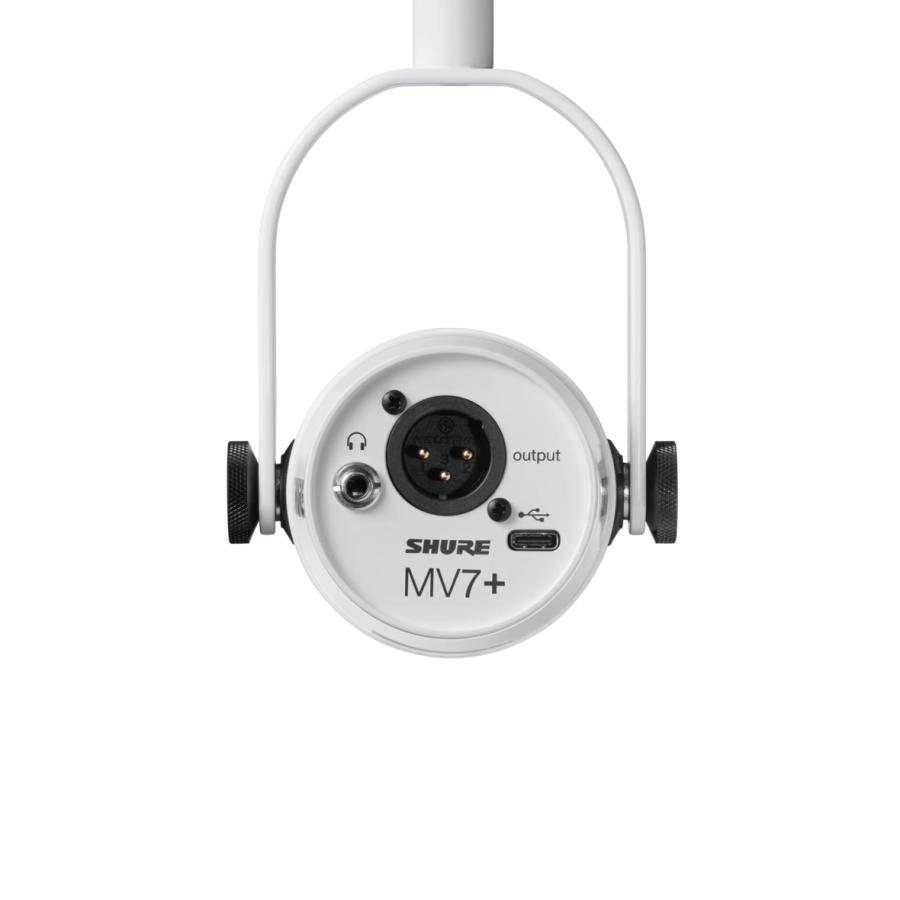 SHURE（シュア） Shure MV7+-W-J ナレーション ポッドキャスト USB