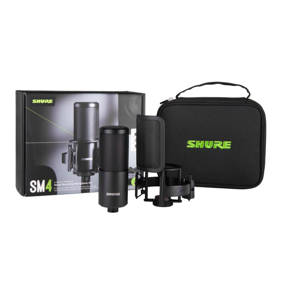 SHURE SM4 Kit コンデンサーマイク SHURE（シュア） Shure SM4-K-KIT-J レコーディング コンデンサー