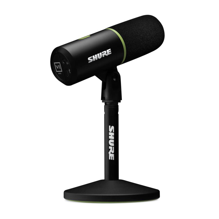 Shure MV6(スタンド付き) SHURE（シュア） Shure MV6 USBゲーミングマイク USBマイク