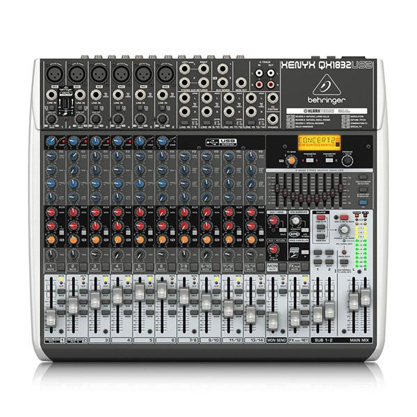 BEHRINGER ベリンガー XENYX QX1832USB アナログミキサー BEHRINGER ベリンガーQX1832USB XENYX アナログミキサー | USB