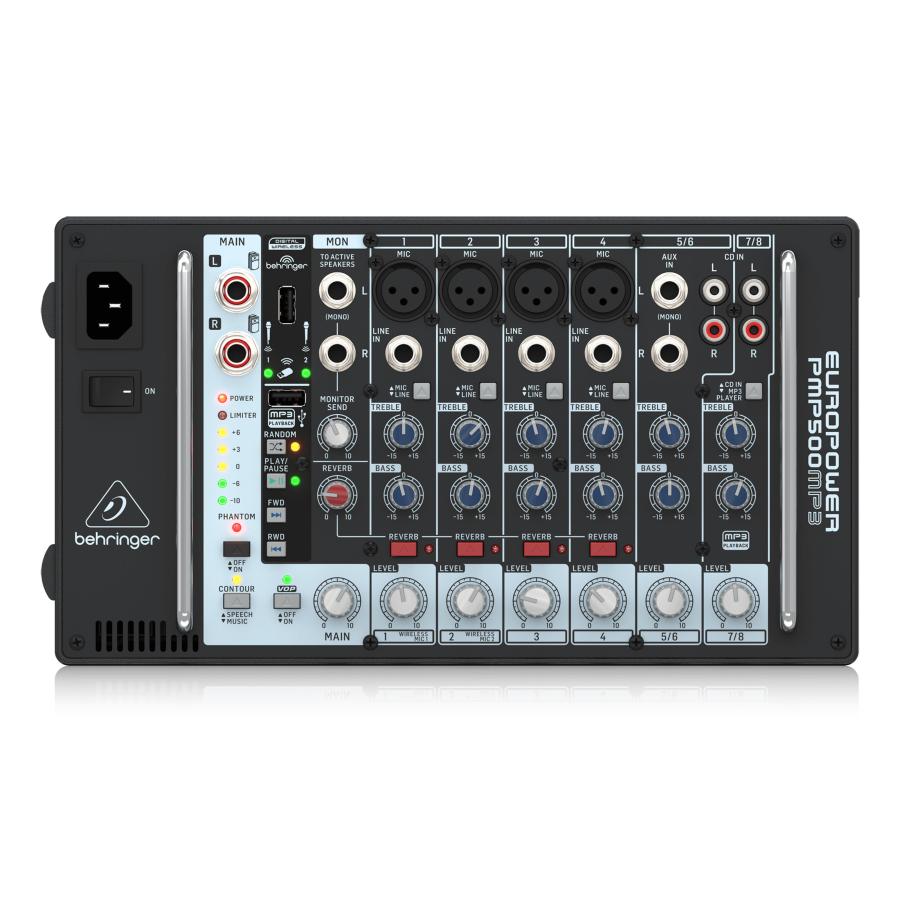 BEHRINGER（ベリンガー） PMP500MP3 EUROPOWER パワードミキサー