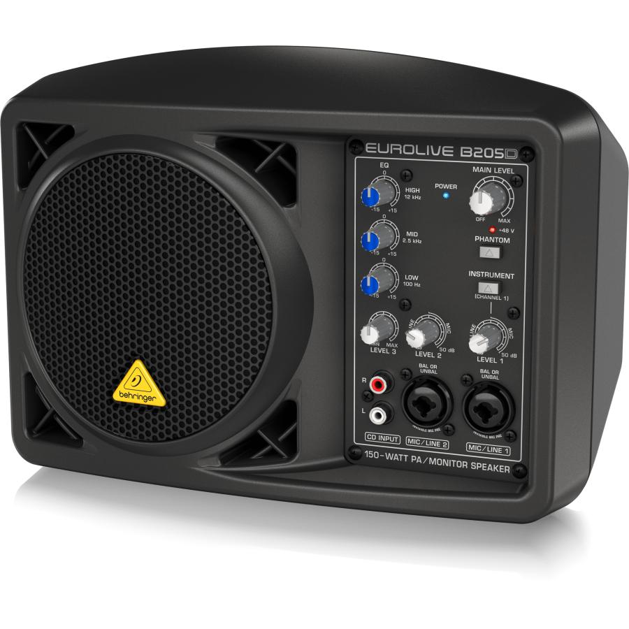 BEHRINGER B205D 150W PA/モニタースピーカー BEHRINGER ベリンガー B205D 150W コンパクトPA /パワード