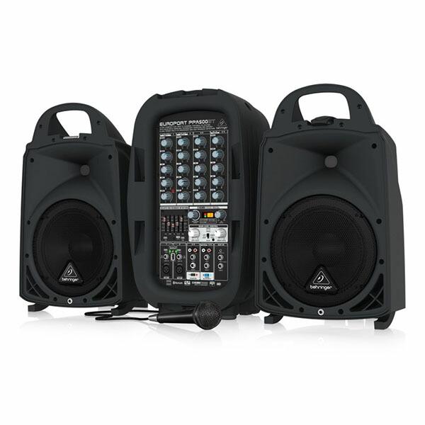 【最終値下げ】Behringer ポータブルPAシステム BEHRINGER（ベリンガー） PPA500BT EUROPORT ポータブルPAシステム