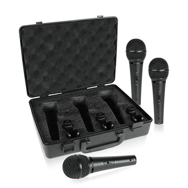 BEHRINGER XM1800S ULTRAVOICE ダイナミックマイク 3本セット| コスパ 