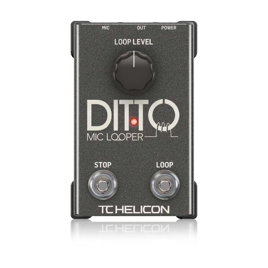TC HELICON DITTO MIC LOOPER | ボーカル用エフェクター ルーパー