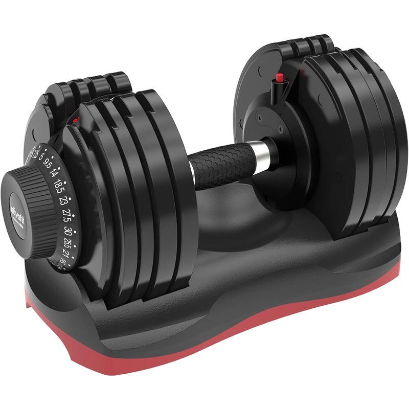 ATIVAFIT 可変式ダンベル 5kg-30kg 12段階調節 アジャスタブル ダンベル 可変式 簡単重量変更 ダイヤル式 コンパクト 静 5kg 可変式ダンベル 30kg 12段階調節 アジャスタブル ダンベル 可変式 簡単重量変更 ダイヤル式 コンパクト