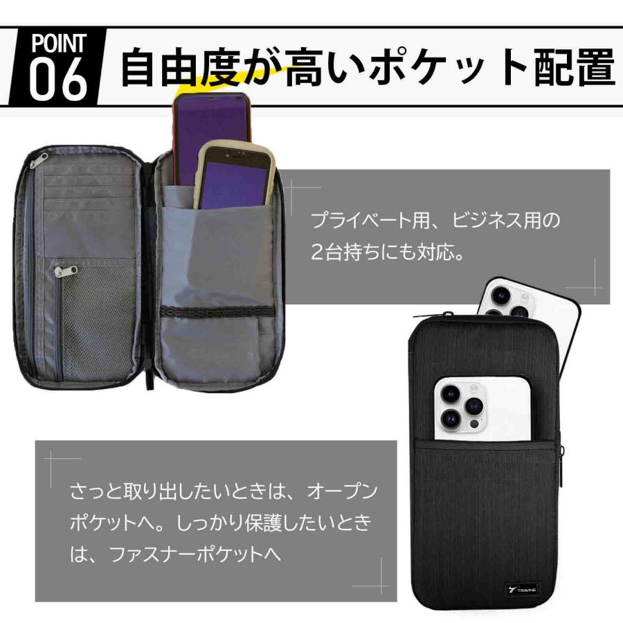 スマホバッグ 大きい スマホポーチ スマホ ボディバッグ スマホショルダー 大きめ ョルダー バッグ トラベル ガジェット ポーチ メンズ レディース |  | 12