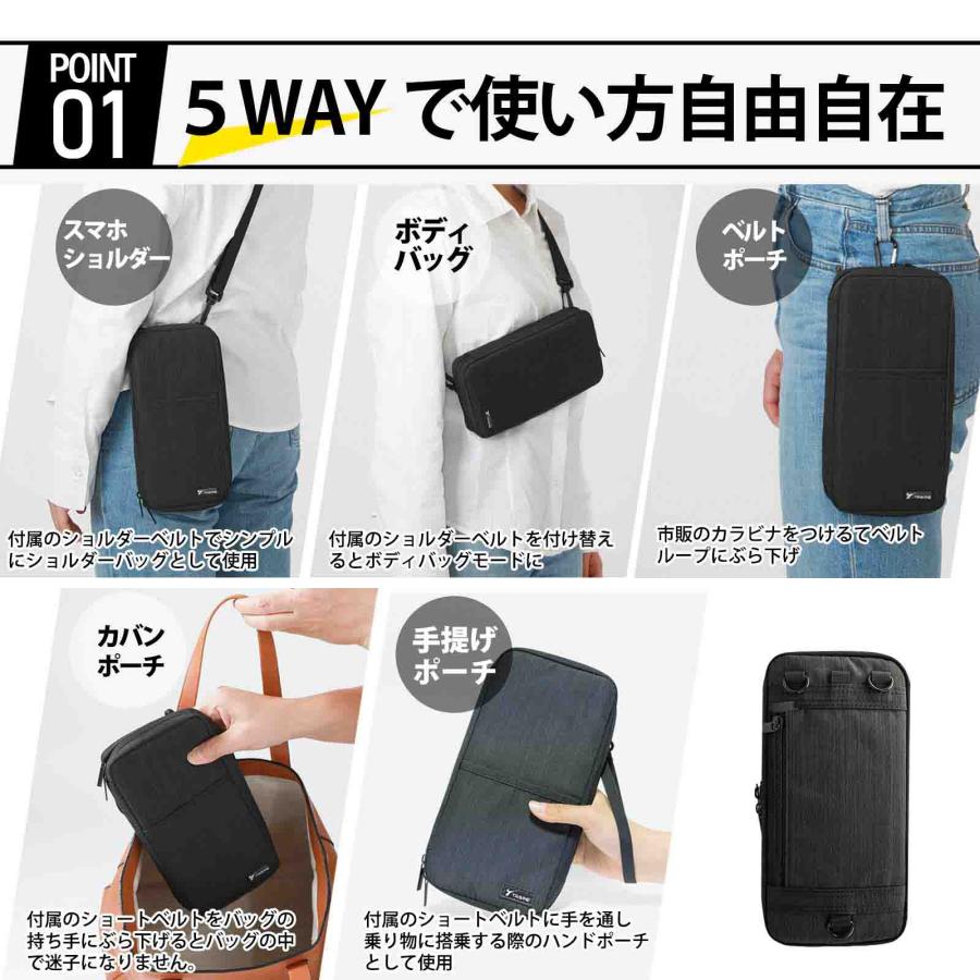 スマホバッグ 大きい スマホポーチ スマホ ボディバッグ スマホショルダー 大きめ ョルダー バッグ トラベル ガジェット ポーチ メンズ レディース |  | 06