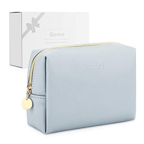 Gonex 化粧ポーチ メイクポーチ ミニ ポーチ おしゃれ コスメポーチ 機能的 大容量 防水 小物入れ 軽量 防水 出張 旅行 化粧バッグ ポーチ