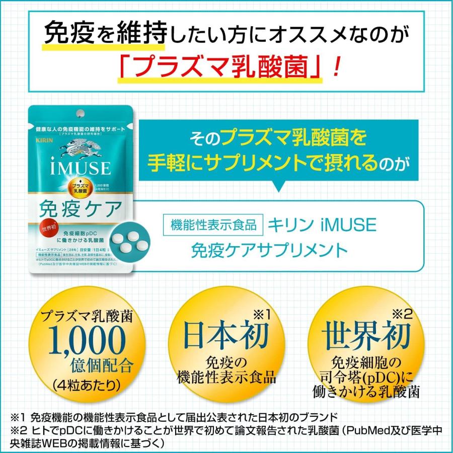 キリン（KIRIN） 【機能性表示食品】 《キリン》 iMUSE イミューズ